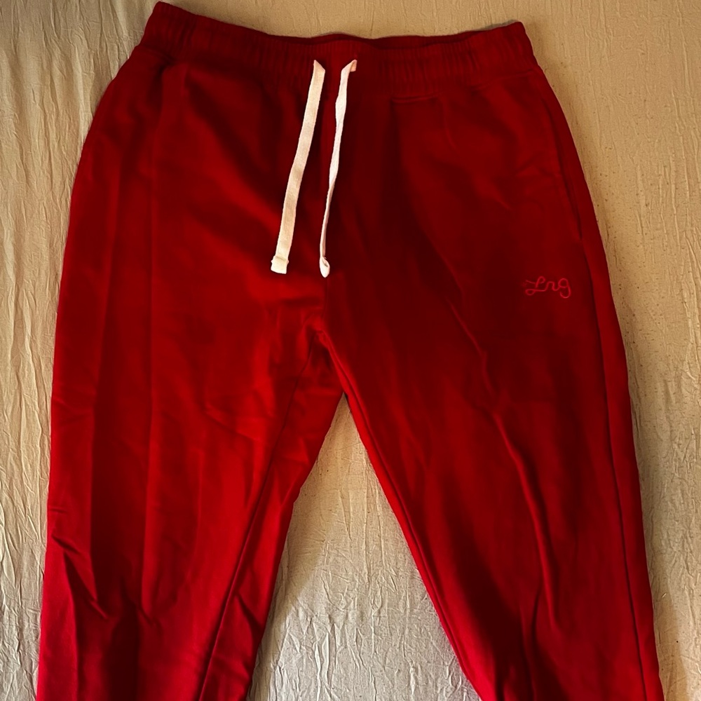 Red Sweat pants